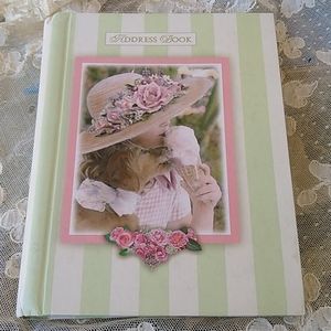 Vintage Shabby Chic Tender Hearts Address Book